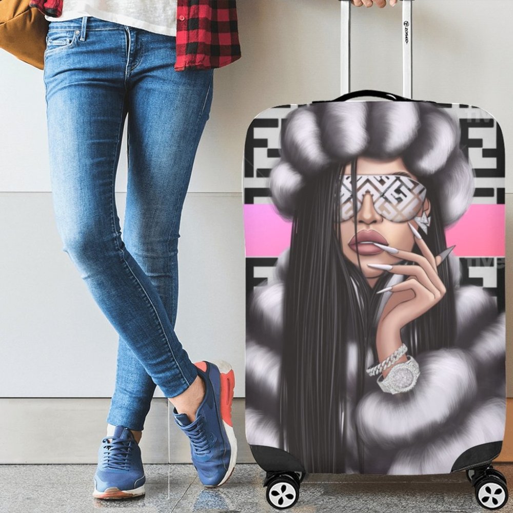GLG FaceFaceFace Luggage Cover